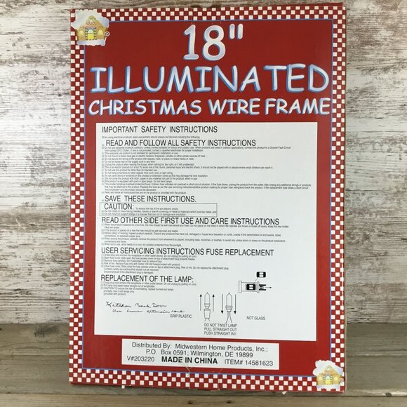 18" Illuminated Christmas Deer Wire Frame With Lights - Picture 2 of 4